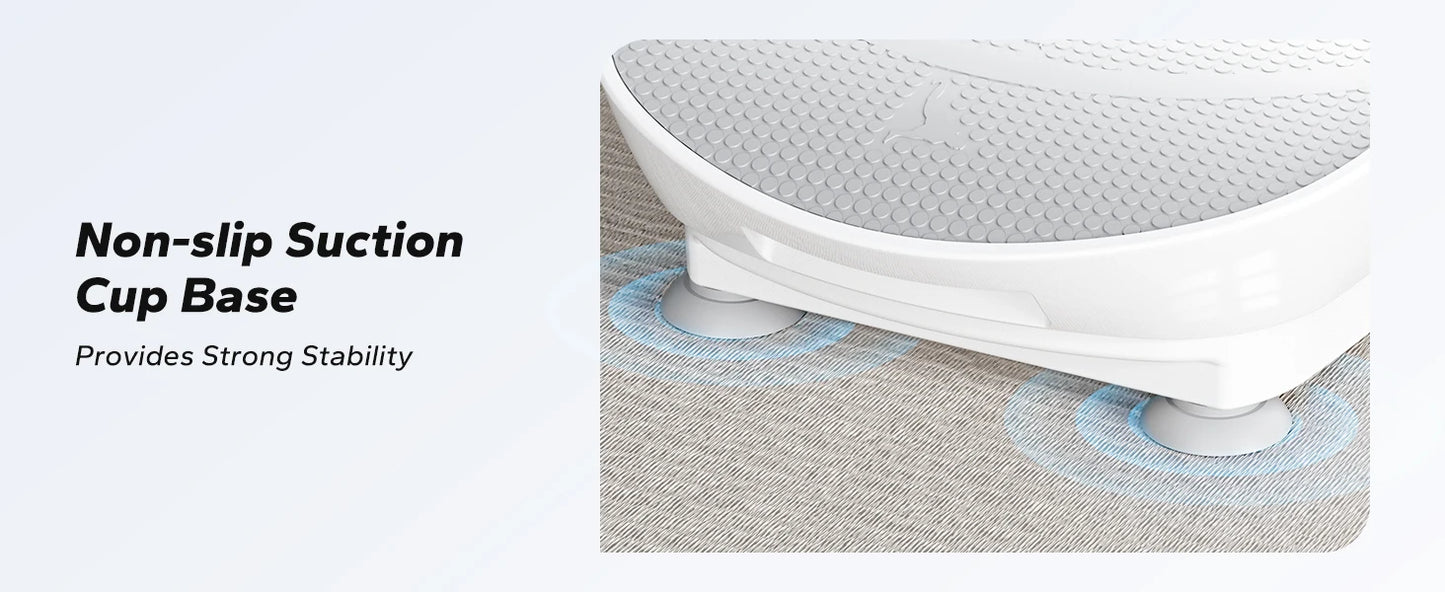MERACH Vibration Plate Exercise Machine Whole Body Workout Platform