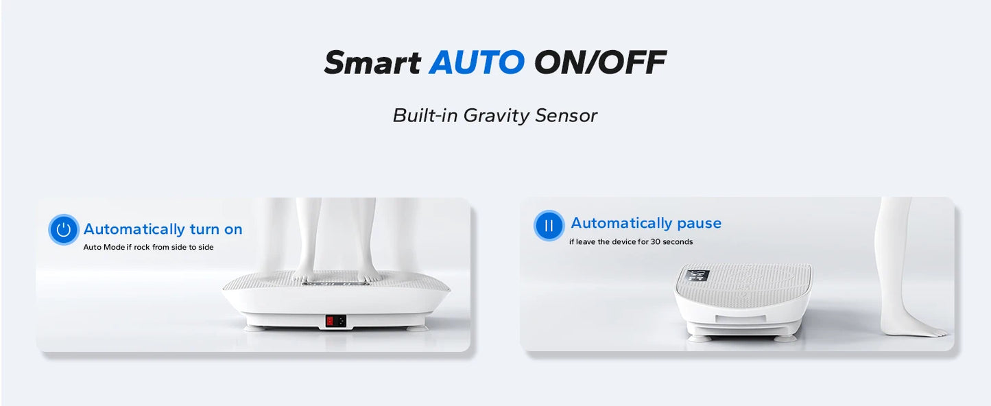 MERACH Vibration Plate Exercise Machine Whole Body Workout Platform