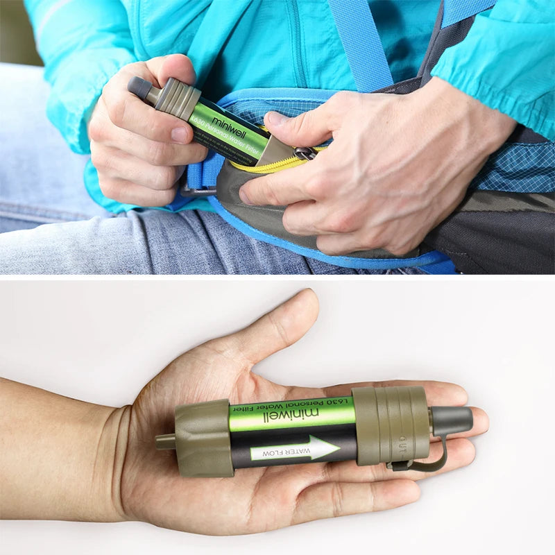 L630 Personal Camping Water Filter Straw For Drinking Water