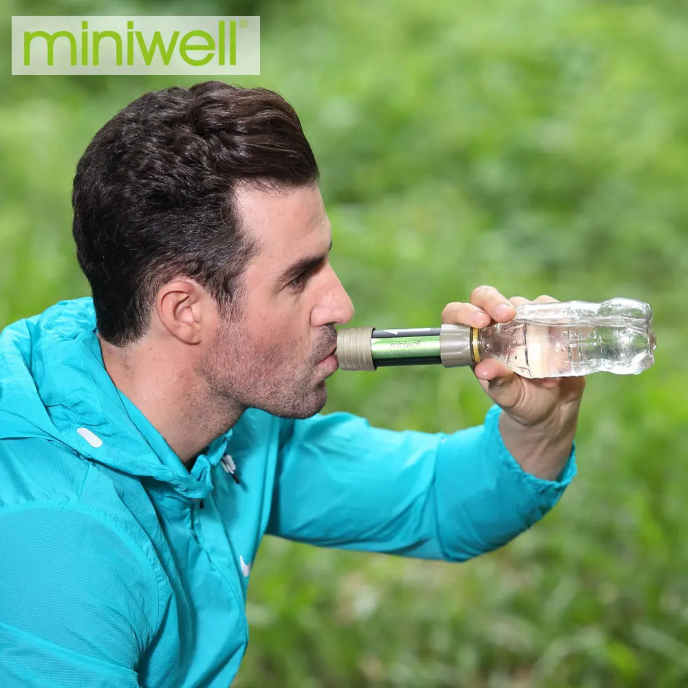 Miniwell L630 Personal Camping Water Filter Straw For Drinking Water