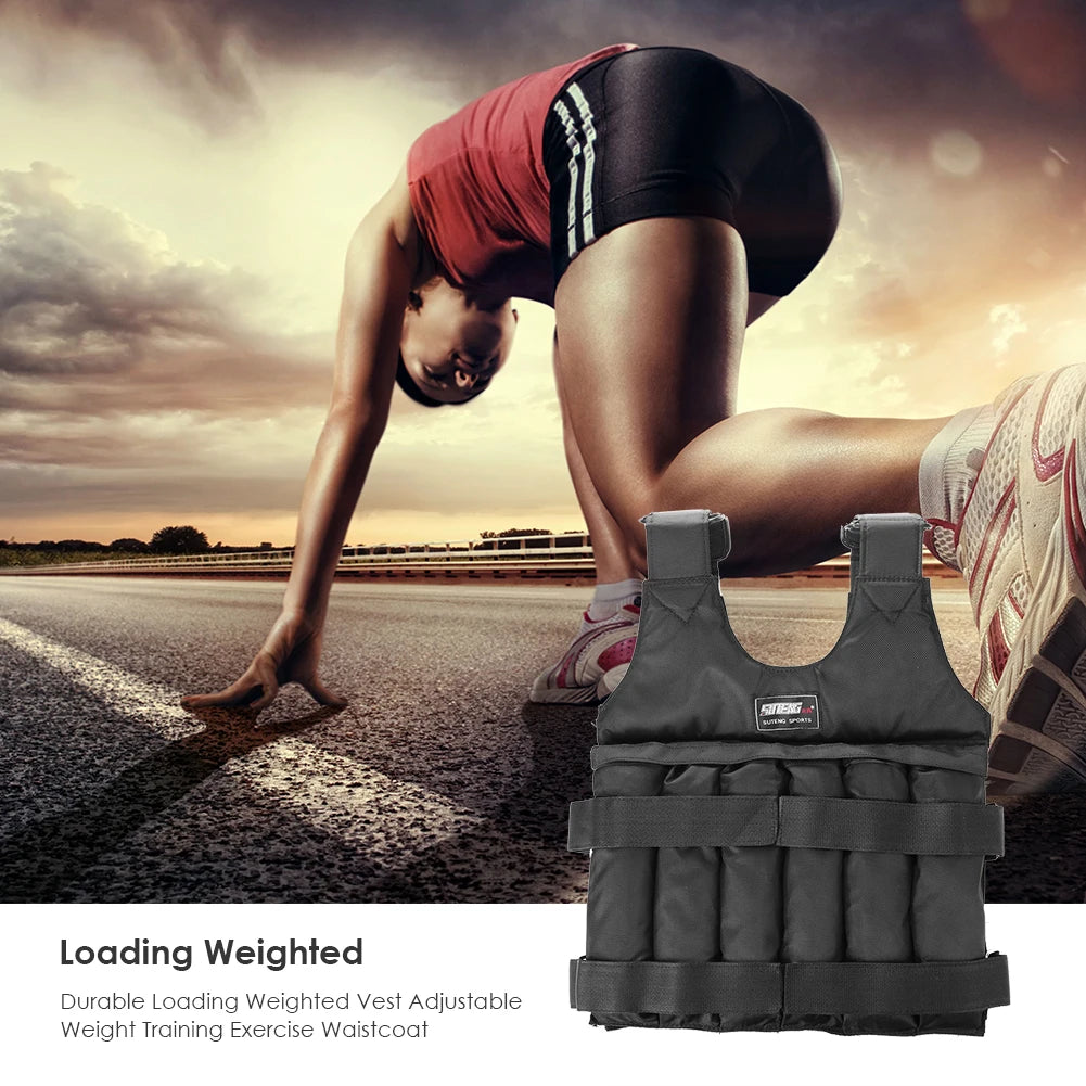 VKTECH Loading Weighted Vest For Running And Boxing Training