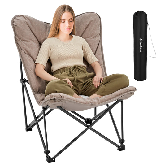 KingCamp Butterfly Chair Portable Foldable Camping Lounger