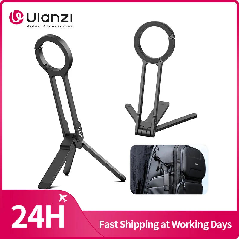 Ulanzi MA30 Carabiner Mounted Phone Tripod Desk Mount