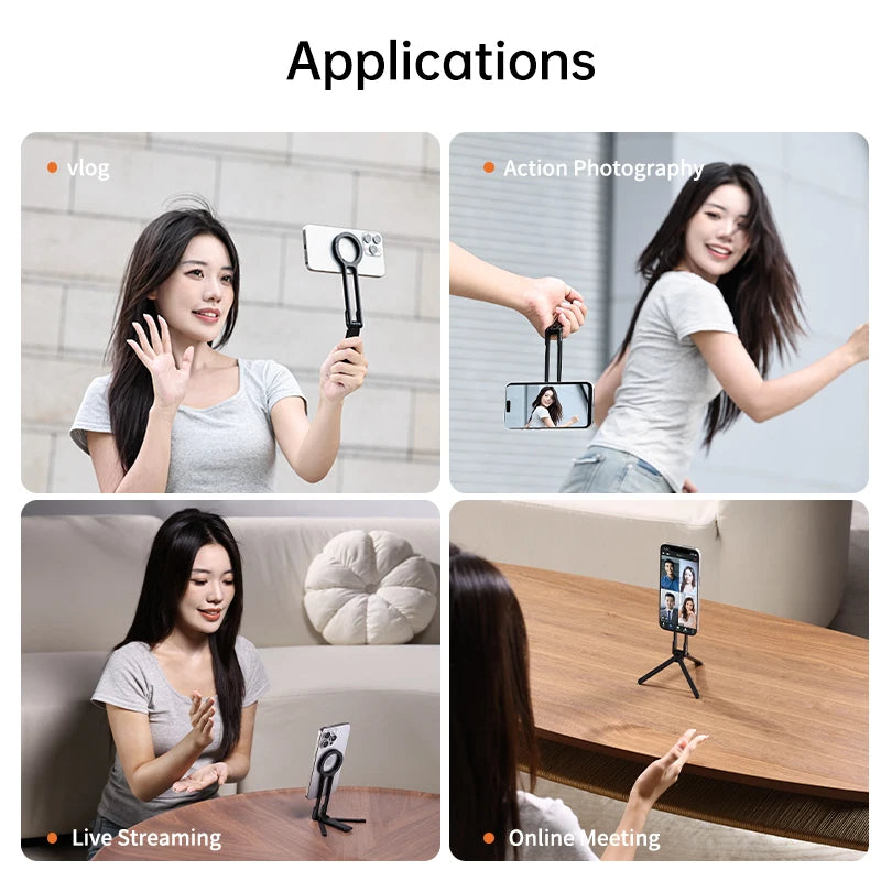 Ulanzi MA30 Carabiner Mounted Phone Tripod Desk Mount