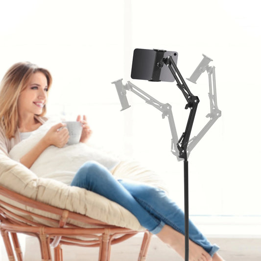 Charger 360 Tablet Floor Stand Rotating Mount With Height Adjustment