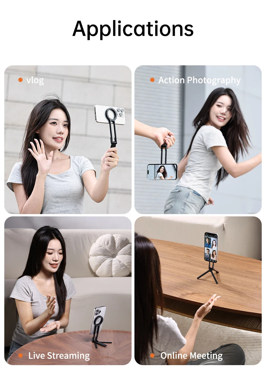 Ulanzi MA30 Carabiner Mounted Phone Tripod Desk Mount