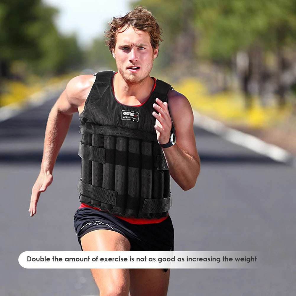VKTECH Loading Weighted Vest For Running And Boxing Training